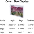 thumbnail image 2 of 1000 PCS Jigsaw Puzzles, 29.5" x 19.7" Artwork Gift for Adults Teens Painting Cherry Roadside Wooden Puzzle Games, 2 of 6