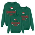 thumbnail image 5 of 2026 Family Christmas Matching Sweatshirts, Xmas Crewneck Long Sleeve Relaxed Fit, Fall Party Graphic Tops S-XXL, 5 of 5