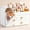 All White, variant on HBlife Makeup Organizer Countertop with Drawers, Vanity Organizers with Brush Holder, All White