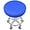 Blue, variant on Barstool Cover - Waterproof PU Round Seat Cushion, Anti-Slip Padded Bar Stool Protector With Elastic, Pressure Relief, Diam 12"(Thk 2") Coffee