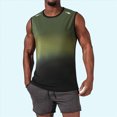 thumbnail image 2 of KPOPLK Mens Sleeveless Workout Tank Tops Quick Dry Athletic Muscle Tee Shirts Undershirts for Gym Running Size M,AG, 2 of 7