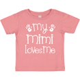 thumbnail image 3 of Inktastic My Mimi Loves Me Grandkids Boys or Girls Baby T-Shirt, 3 of 5
