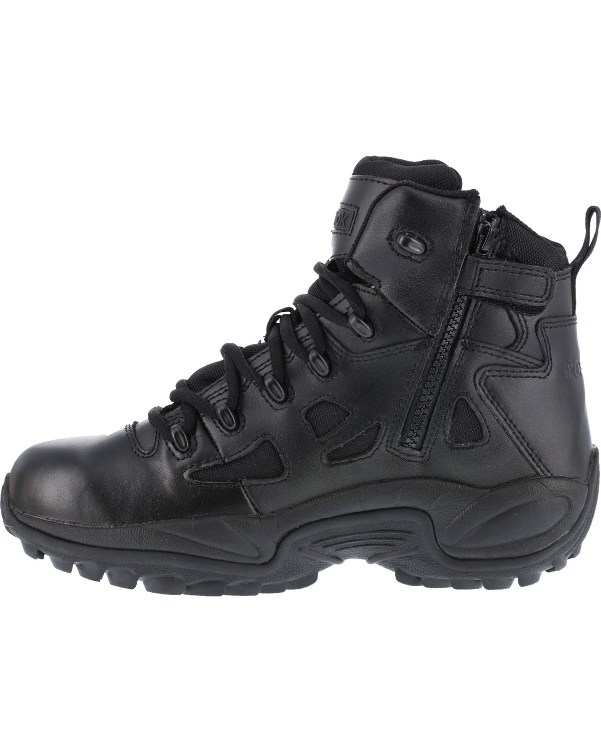Reebok Work  Mens Rapid Response Rb 6 Inch Side Zip   Work Safety Shoes Casual - image 4 of 5