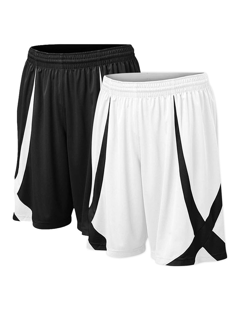 TOPTIE Mens Basketball Shorts MMA Pro Shorts Flag Football Shorts No Pockets 