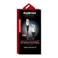 thumbnail image 1 of Cable USB C Duplimax Platinum 1.5 m Negro, 1 of 4