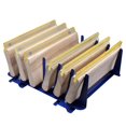 thumbnail image 4 of 6 Layers Desktop Screen Printing Squeegee Rack Silk Screen Squeegee Scraper Spatula Steel Holder Organizer Adjustable, 4 of 5