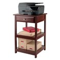 thumbnail image 2 of Winsome Delta Printer Table Walnut - 94121, 2 of 9