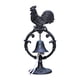 thumbnail image 3 of Campana de gallo, campana de cena, pollo, Metal, campana de servicio clásica Vintage, campana de mano para mesa, restaurante, exterior, Bar, interior, 3 of 9