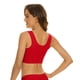 thumbnail image 5 of 2 sujetadores push up de encaje para mujer: bralette de nylon y spandex de talla grande con copa 3/4 para uso informal, 5 of 7