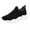 Black, variant on XIMIN Women's Wide Toe Box Shoes Slip On Arch Support Sneakers Breathable Mesh Slip On Walking Shoes Lightweight Athletic Casual Fashion Sneakers for Running Tennis Sports