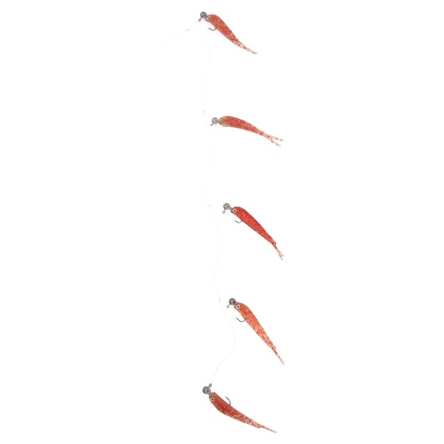 Juego de señuelos de pesca con aparejo tipo paraguas, 1 juego de aparejo de pesca con paraguas, juego de señuelos de pesca, aparejo de cebo, durabilidad probada en el tiempo
