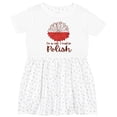 thumbnail image 3 of Inktastic I'm So Cute, I Must Be Polish Sunflower Girls Toddler Dress, 3 of 5