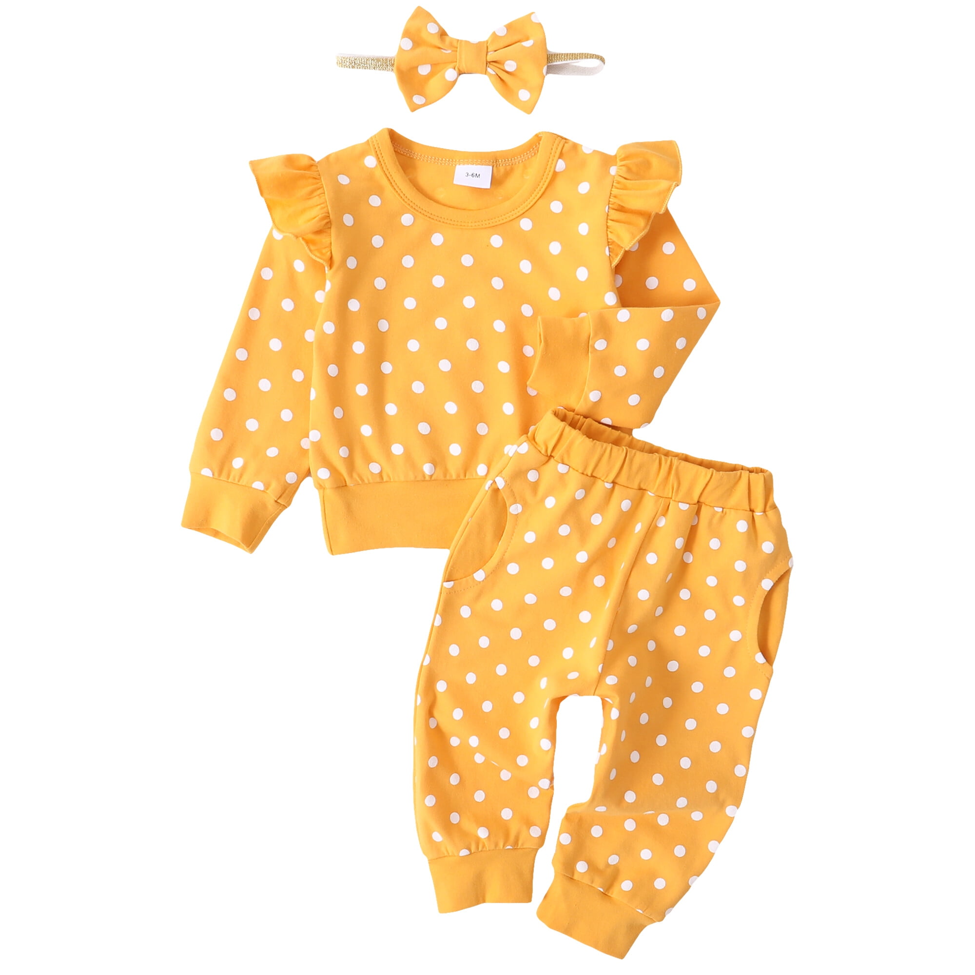 2T Baby Girl Clothes Tops Pants Set 
