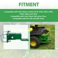thumbnail image 3 of Kojem Rear Lawn Trailer Mower Zero Turn Tractor Hitch for John Deere Gas Z Trak 400 Series Ztrac 200 400 600 Series Z224 Z225 Z245 Z445 Z425 Z465, 3 of 13