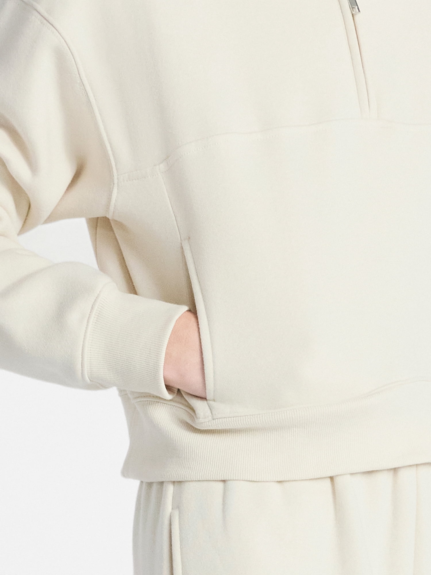 No Boundaries Fleece Half Zip Pullover, Women's