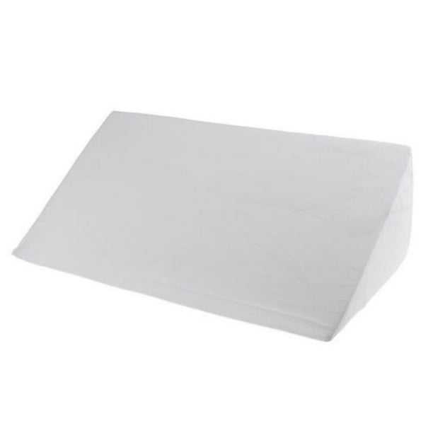 Almohada de cuña para cama con espuma viscoelástica refrescante y soporte elevado, ideal para dormir, dolor lumbar, reflujo ácido, acidez, alergias y ronquidos. Decoración del hogar.