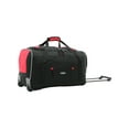 thumbnail image 5 of Travelers Club 22-inch Rolling Duffel with Telescopic Handle -Red, 5 of 6