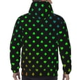 thumbnail image 7 of Lsque Poker Shapes Pattern Casual Men's Hoodie,Hooded Sweatshirt with Kangaroo Pocket,Pullover Hoodie-3X-Large, 7 of 7