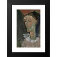thumbnail image 2 of Amedeo Modigliani 11x14 Black Modern Framed Museum Art Print Titled - Self-Portrait as Pierrot (1915), 2 of 5