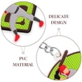 10 Pcs Baseball Key Decoration Keychain for Boys Fob Ring Sport