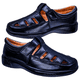 thumbnail image 3 of Huarache Piel Borrego Enco Footwear Cómodo Huarache para Pie Descanso Confort N04 Negro, 3 of 6