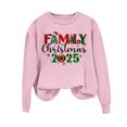 thumbnail image 2 of Merry Christmas Sweatshirts Womens Crewneck Christmas Printed Shirts Loose Long Sleeve Blouses Casual Xmas Sweatshirt Holiday Party Pullover Sweater Tops XXL, 2 of 8