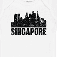 thumbnail image 4 of Inktastic Singapore City Skyline with Grunge Boys or Girls Baby Bodysuit, 4 of 5