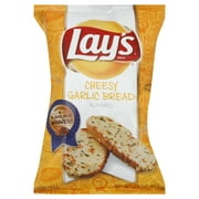 Lay's Cheesy Garlic Bread Potato Chips 2.875 Ounces