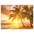 thumbnail image 2 of Design Art - Bright Sunset at Barbados Island, 2 of 4