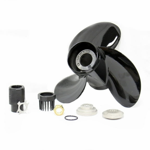 Mercury Marine Quicksilver New OEM BlackMax (12 1/2 x 23") RH Propeller, 48-77350A45