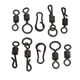 thumbnail image 2 of 150 Uds. Kit de rodamientos giratorios de barril de pesca, rodamientos giratorios de acero inoxidable con resistencia al bobinado, 2 of 10