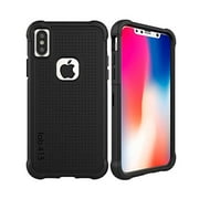 lab413 iPhone X & XS Tough Jacket Case Rugged Drop Protection (Does NOT FIT XR or Xs MAX) - Matte Black