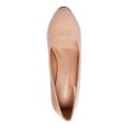 thumbnail image 3 of MADDEN GIRL Womens Beige Padded Jelsey Round Toe Stiletto Slip On Dress Pumps Shoes 8 M, 3 of 4