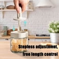 thumbnail image 4 of Expandable Spice Jar, 2.79*5.82 Inch With Spoon Lid Spice Boxes Kitchen Household Seasoning Bottles Sealed Canisters Spice Jars For Kitchen Restaurant, 4 of 7