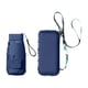 thumbnail image 4 of de viaje, mini para , ligero pequeño para el sol, traje compacto para bolsillo con estuche (no automático) , Azul oscuro Fernando Paraguas de viaje, 4 of 8