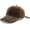 11-brown, variant on Women's Winter Fall Classic Style Velvet Baseball Cap 6 Panel Fashionable Adjustable Sports Hat for Women