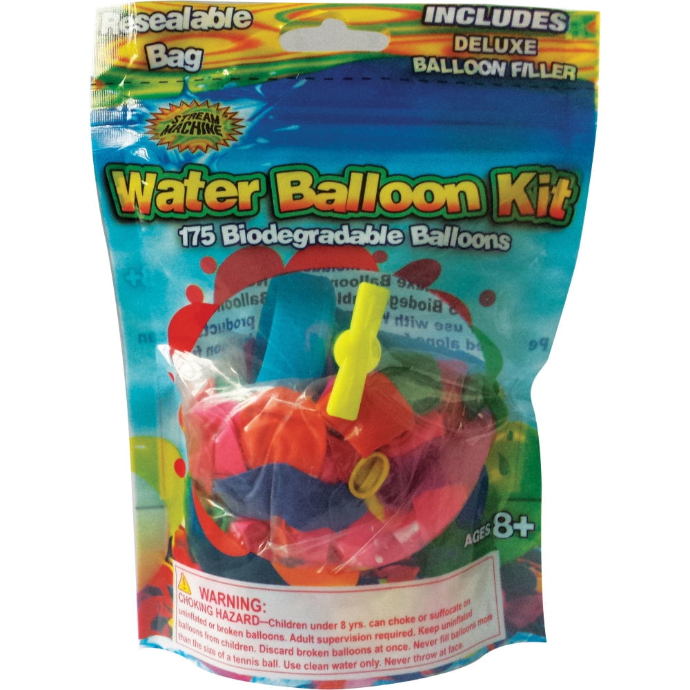 Water Sports 800817 Water Balloon Refill Kit with 175 Biodegradable