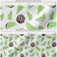 thumbnail image 2 of Soimoi Cotton Poplin Fabric Watermelon Fruits Print Fabric by The Yard 56 Inch Wide, 2 of 7