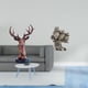 thumbnail image 2 of Juego de figuras de cabeza de ciervo, estatua de animal de resina, adorno decorativo de mesa de búho elaborado con un diseño creativo, adecuado para e, 2 of 8