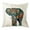Aztec Elephant, variant on WIRESTER 18x18 inch Square Decorative Throw Sofa Pillow Cases, Baby Panda (Style 2)