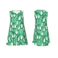 thumbnail image 7 of Yiaed Sheep Zzz Print Women's Sleeveless Dress, Loose Fit Summer Dress, Casual Sleeveless Dress for Women, 7 of 7