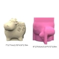 thumbnail image 5 of CIYISON Easy to Use Silicone Mold for Cute Cow Shaped Succulent Vases Flower Pots Mould, 5 of 11