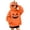 Orange13, variant on YUANxueke Boys Girls Pumpkin Design Sweatshirt with Zipper Hood Oversized Drop Shoulder Loose Fit Tops with Pocket,Orange,5 Years