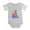 Heather Gray, variant on CafePress - Sunny Crystals Shine - Cute Infant Baby Football Bodysuit