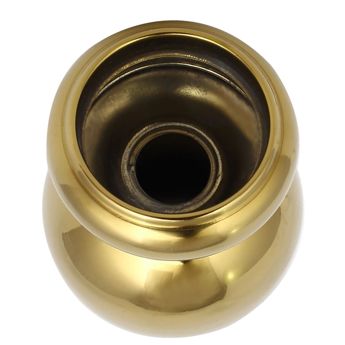 sourcingmap® 63mm Ball Top Cap 201 Stainless Steel Gold Tone for Stair Newel Fence Post sourcingmap® 63mm Ball Top Cap 201 Stainless Steel Gold Tone for Stair Newel Fence Post