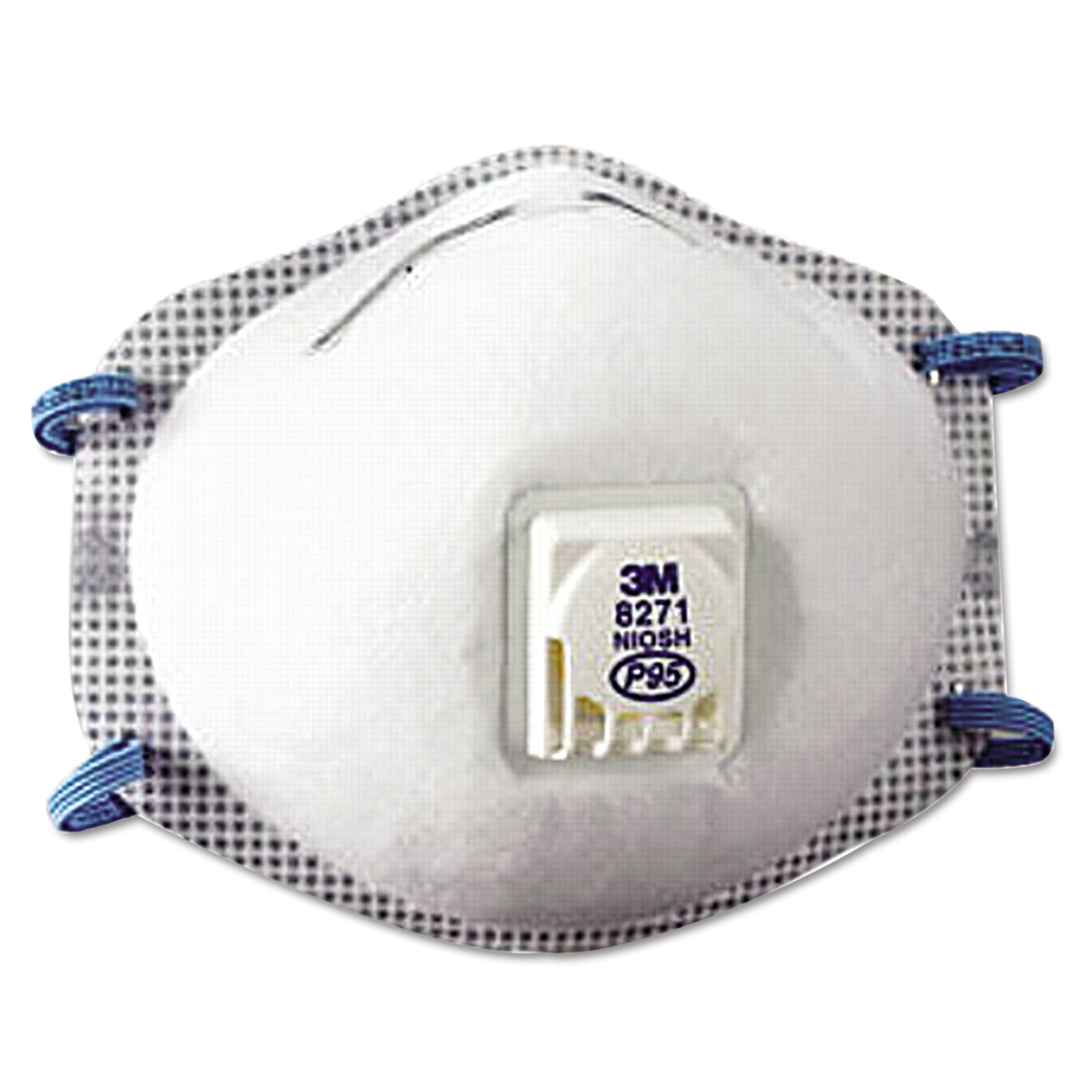 3M Particulate Respirator 8271, P95, 10 Box by 3M/COMMERCIAL TAPE DIV.