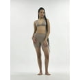 thumbnail image 2 of No Boundaries Cotton Stretch Ribbed Wirefree Plunge Bra, Women's XS-3XL, 2 of 5