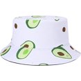 thumbnail image 2 of Sombrero de pescador de algodón de verano para mujeres y hombres, (abogado) ER, 2 of 5