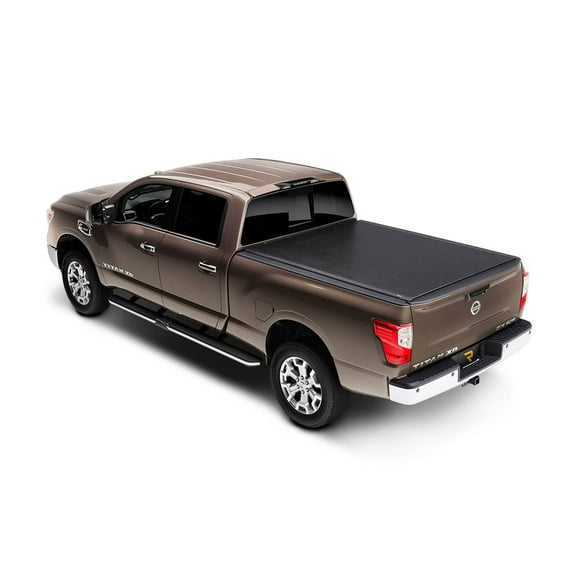 Truxedo by RealTruck Lo Pro Soft Roll Up Truck Bed Tonneau Cover | 588801 | Compatible with 2016 - 2024 Nissan Titan w/ or w/o Track System 6' 7" Bed (78.7")