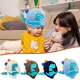 thumbnail image 1 of Fiudx Gorro de Dinosaurio Pequeño, Orejeras de Invierno Resistentes Al Viento, Material de Lana Suave, Cálido y Cómodo, Colores Brillantes para Darle Estilo, Perfecto para Climas Fríos, Apto para Niñ, 1 of 4